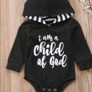 Little One Shop- Child of God Hoodie Onesie
